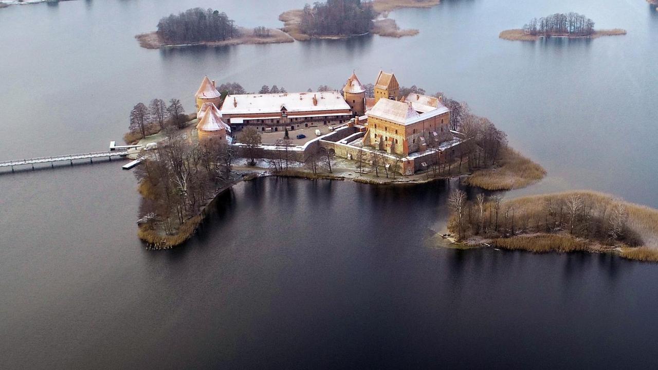 Medaus Apartamentai Trakai Bagian luar foto