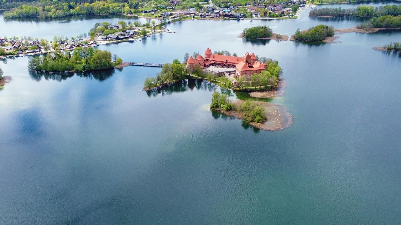 Medaus Apartamentai Trakai Bagian luar foto