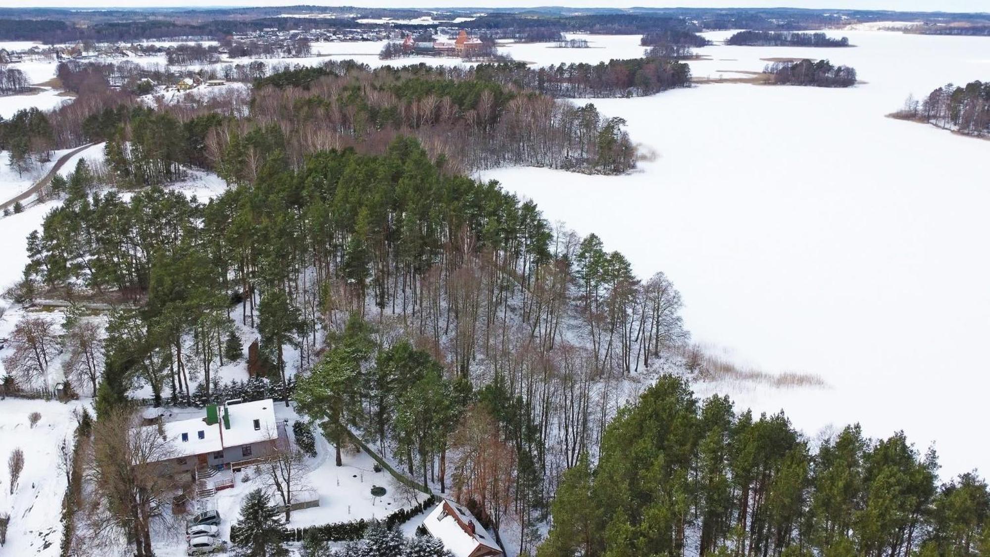 Medaus Apartamentai Trakai Bagian luar foto