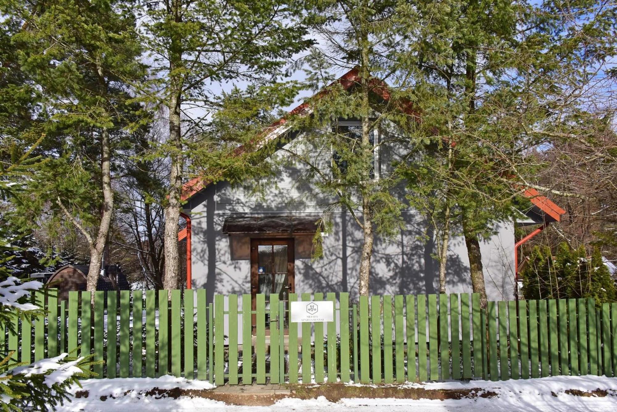 Medaus Apartamentai Trakai Bagian luar foto